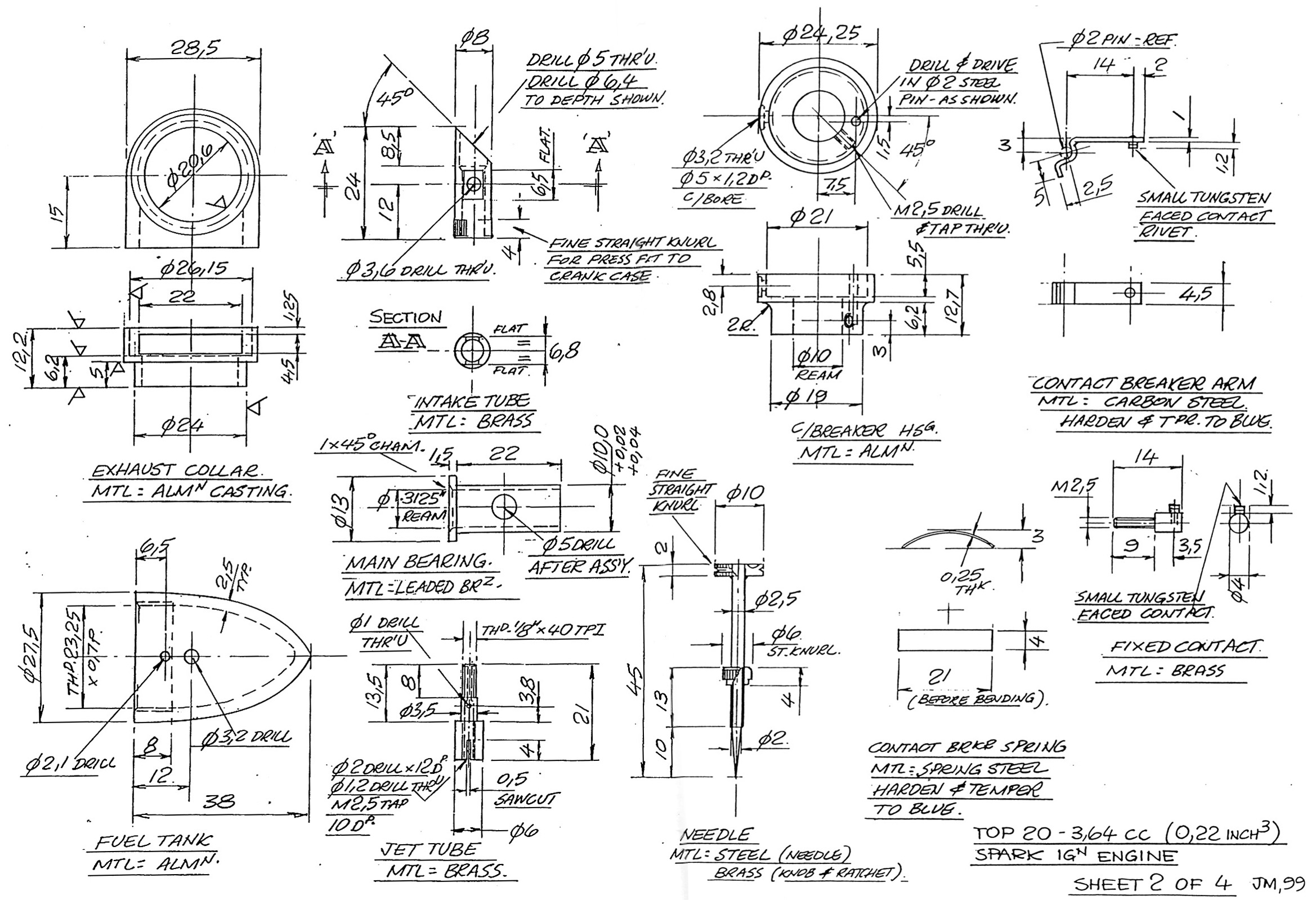 AdriansModelAeroEngines Model Engine Plans for Home Construction