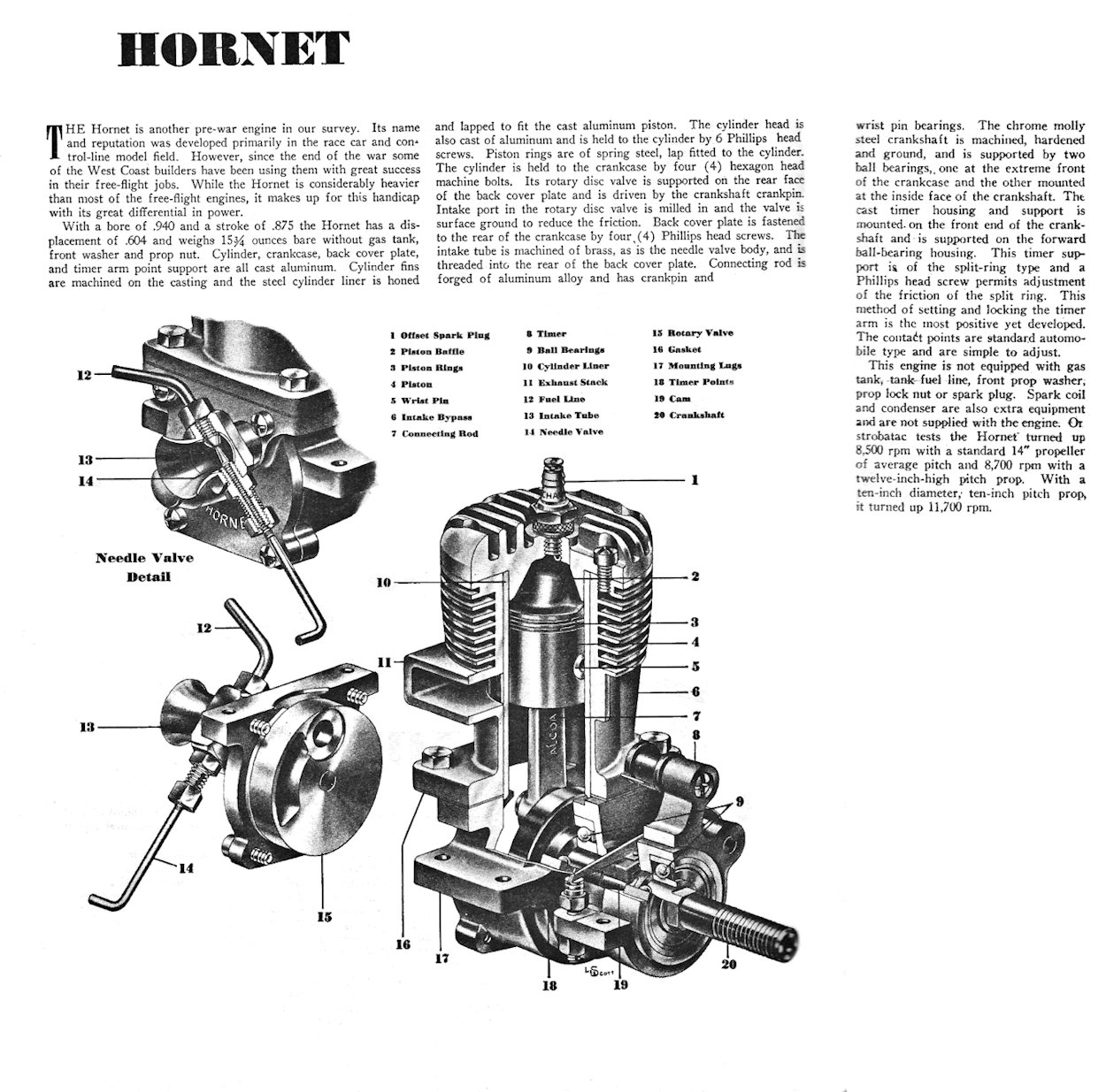 AdriansModelAeroEngines.com :: Hornet racing engines