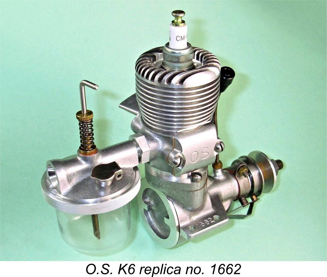 低価限定品O.S. K６型イグニッションエンジン 組立キット（エンジン）