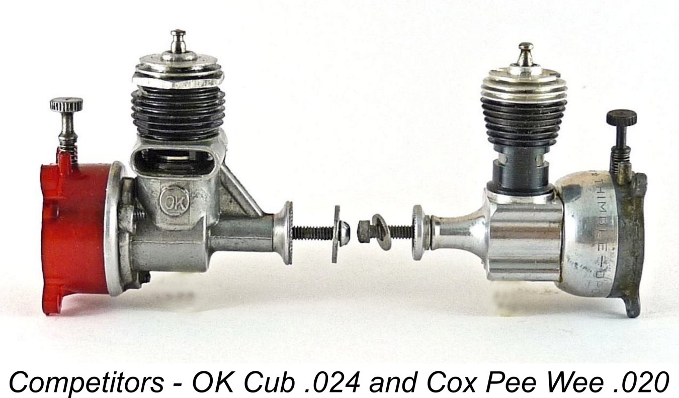 Cox 2024 Pee Wee .020 Model Airplane Engine