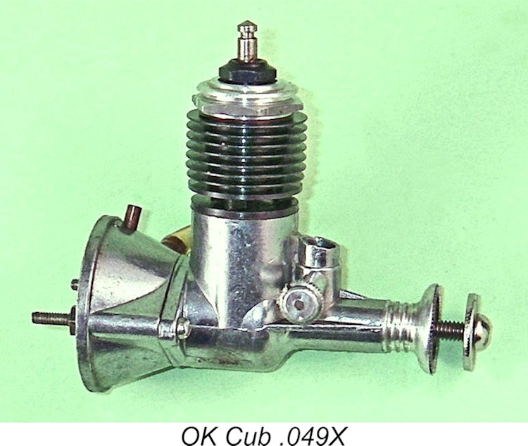 Vintage OK Cub .099 nitro model airplane sale engine