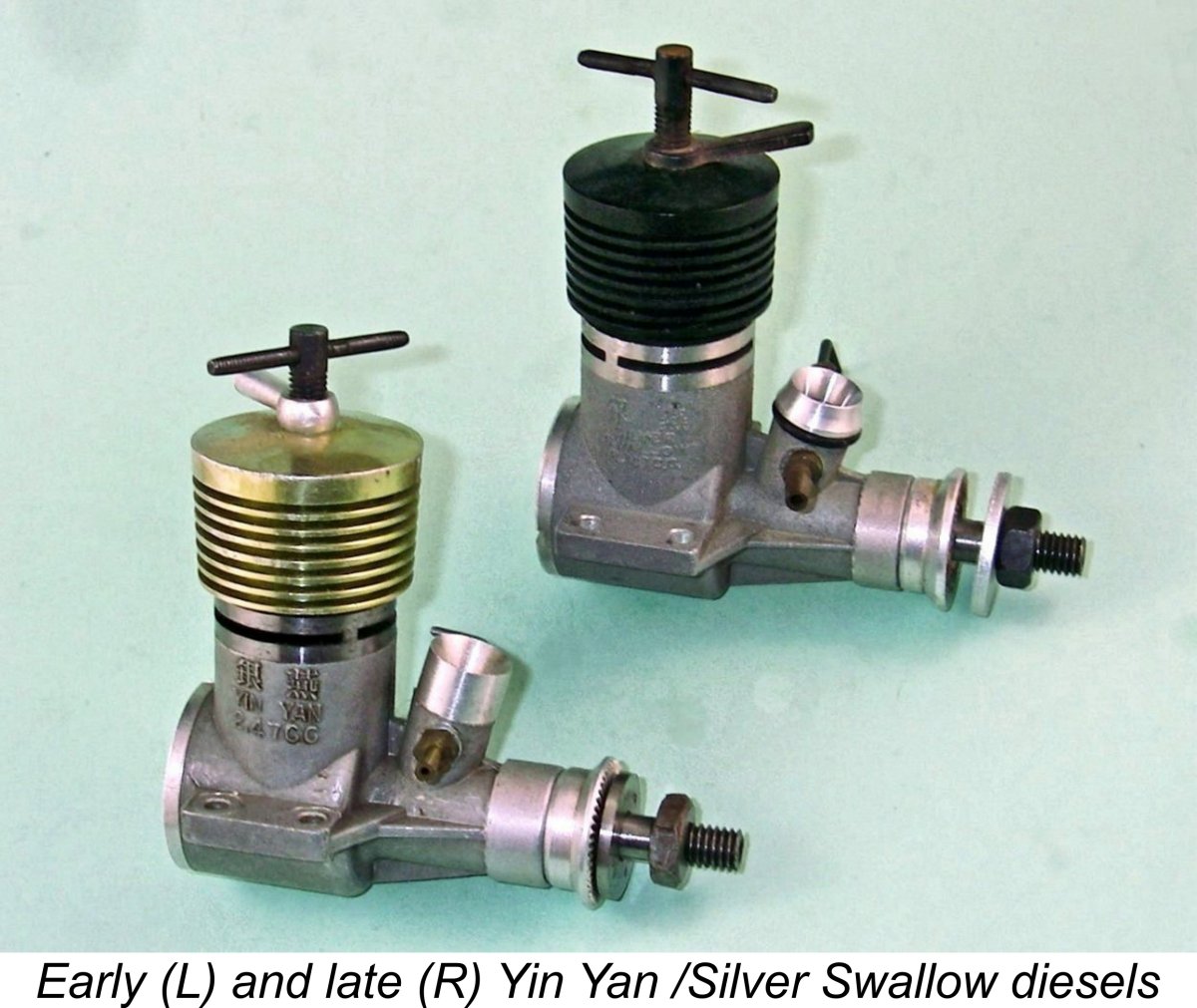 AdriansModelAeroEngines.com :: Yin Yan/Silver Swallow