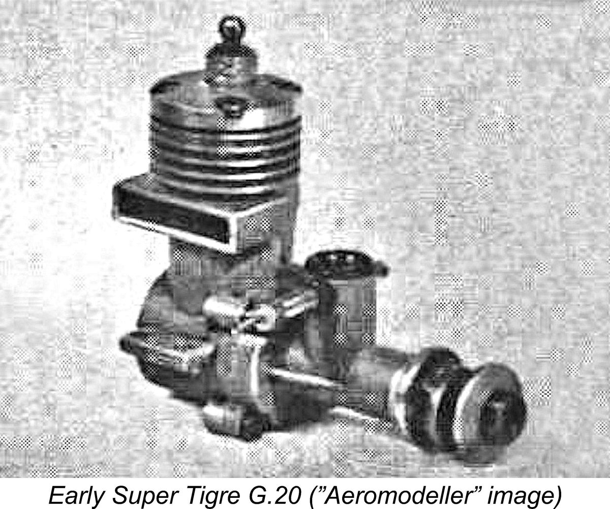 Super Tigre G .15 RC Glow Nitro Engine 2.5cc N.O.S
